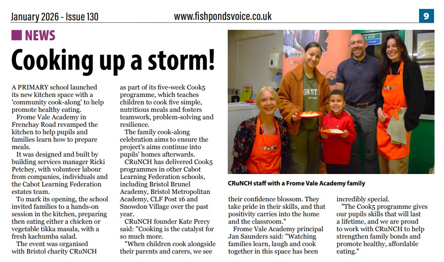 We are in the Fishponds Voice
