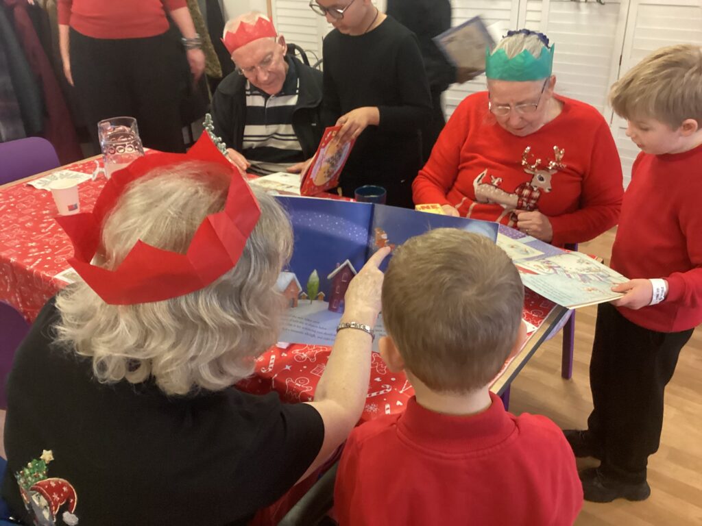 Frome Vale Academy spreads Christmas cheer to senior citizens